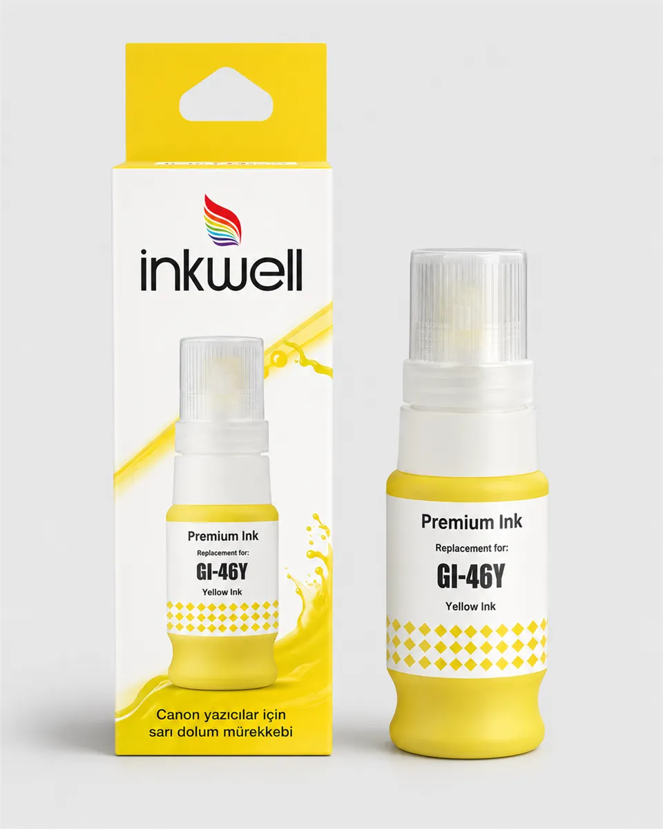 MUADİL MÜREKKEP ( İNKWEL CANON GI-46 Y )(Pigment) 1
